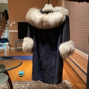 Ruth Jones real suede vintage jacket